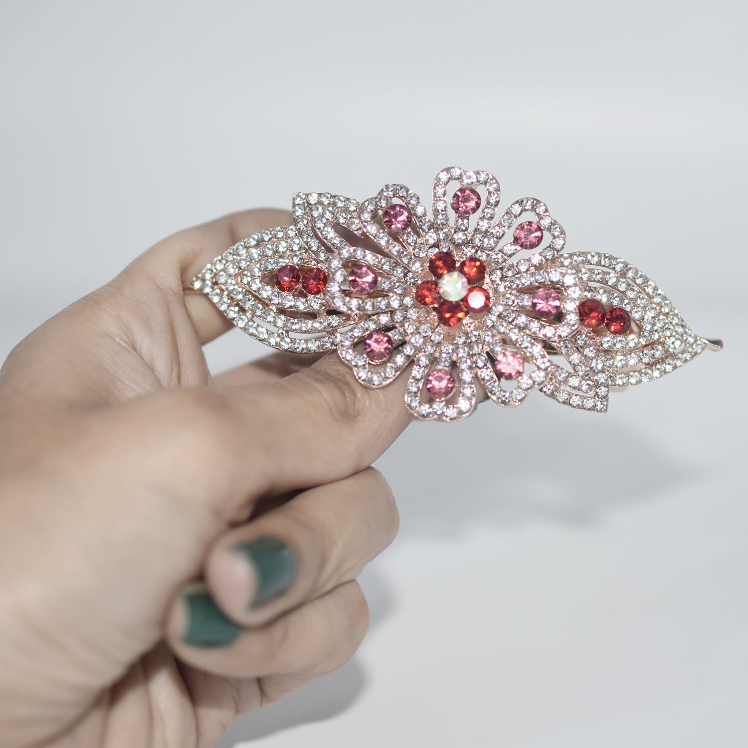 Flower Barrettes Resin Foral Hair Clip Barrette Cute Hairpin Headwear Accessories Gift For Woman Girls 6 Colors hpfrmic6c-1