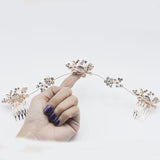 2021 Fashion Pearls Gold Wedding Hair Accessories Flowers Bridal Hair Jewelry Hair Pins Pearl Clips for Women Headpieces cpfrcrd5w-1