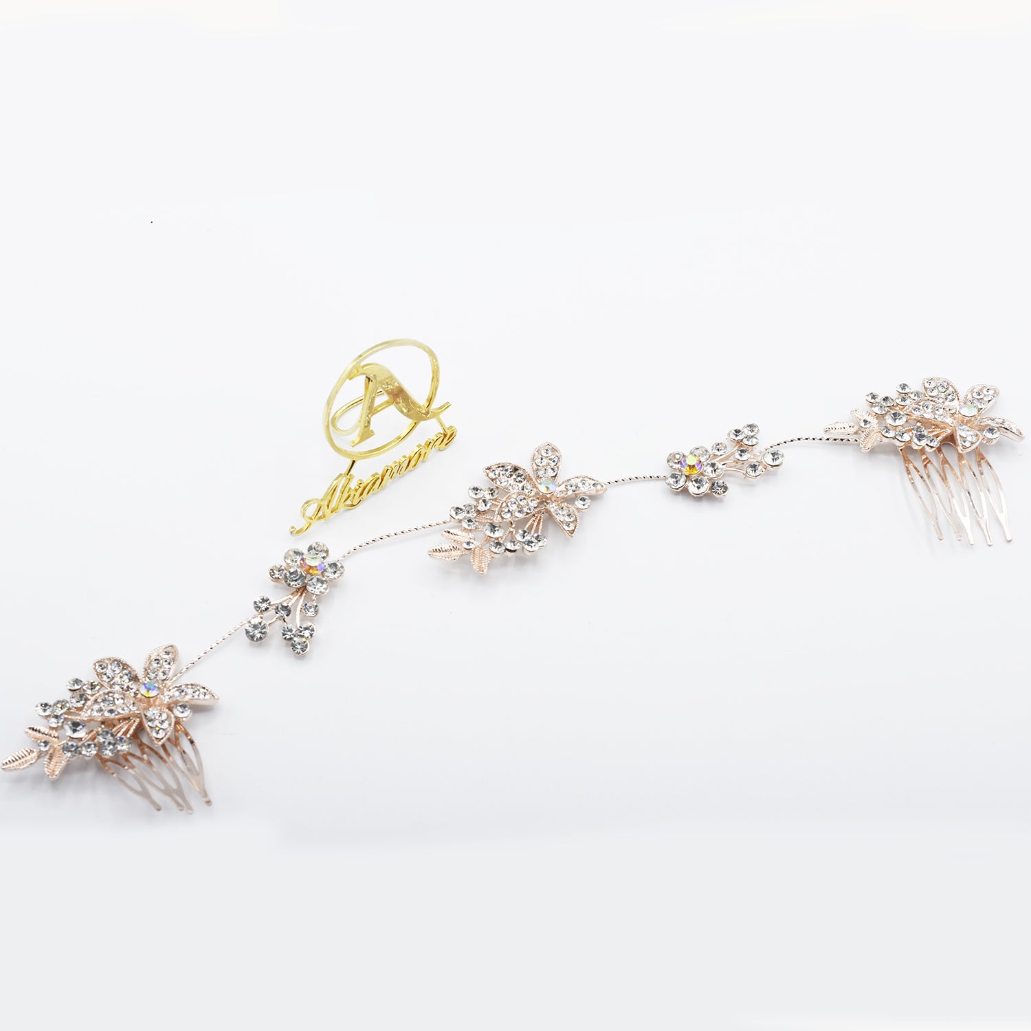 2021 Fashion Pearls Gold Wedding Hair Accessories Flowers Bridal Hair Jewelry Hair Pins Pearl Clips for Women Headpieces cpfrcrd5w-1