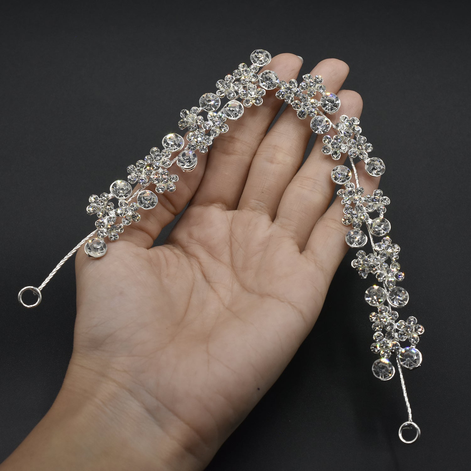 2021 Women Hair Accessories Crystal Chain Charms Head Bands Women Jewelry Wedding Bridal Hair Jewelry hpfrsrd5v-1