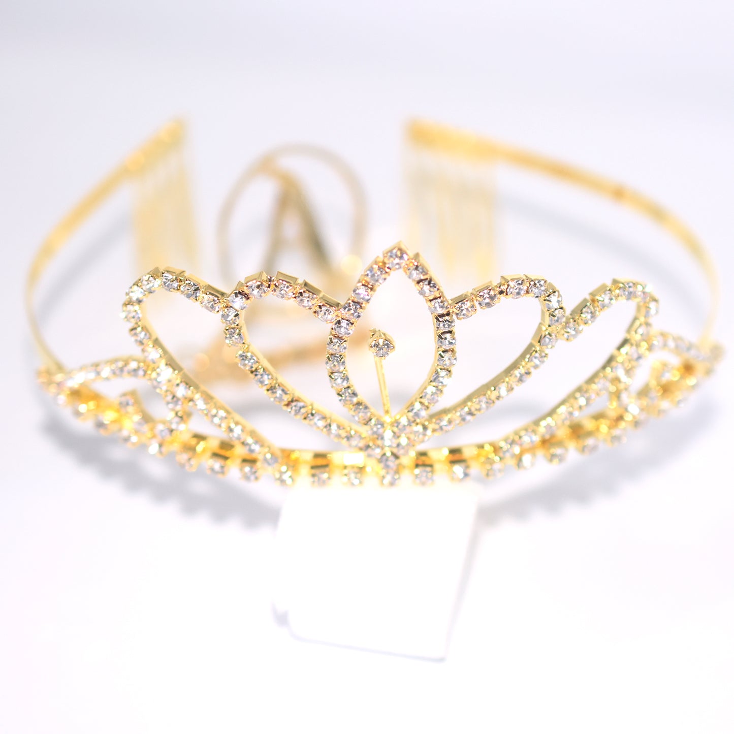 Golden  Color Silver Crystal Crowns Bride tiara Fashion Queen For Wedding Crown Headpiece Wedding Hair Jewelry Accessories cnfrgdc6d-1
