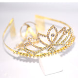 Golden  Color Silver Crystal Crowns Bride tiara Fashion Queen For Wedding Crown Headpiece Wedding Hair Jewelry Accessories cnfrgdc6d-1