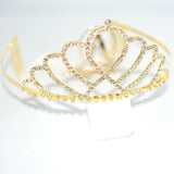 Golden  Color Silver Crystal Crowns Bride tiara Fashion Queen For Wedding Crown Headpiece Wedding Hair Jewelry Accessories cnfrgdc6d-1