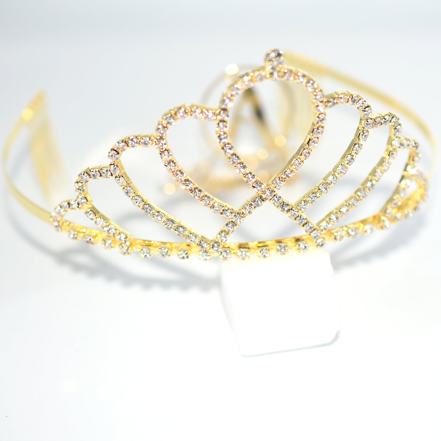 Golden  Color Silver Crystal Crowns Bride tiara Fashion Queen For Wedding Crown Headpiece Wedding Hair Jewelry Accessories cnfrgdc6d-1
