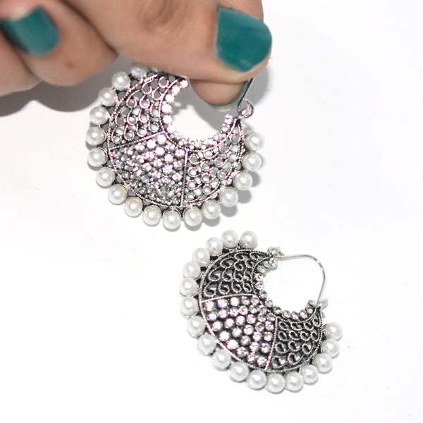Elegant Round Imitation Pearl Dangle Earrings Dazzling CZ Women Engagement Wedding Graceful Accessories Fashion Earrings egfrarb6g-1
