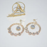 Round Geometric Hoop Earrings for Women 2021 Bijoux Bohemia Gold Sequin Statement Earring Fashion Jewelry Party Gift egfrcrb7f-3