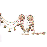 2021 Boho Ethnic Retro Bahubali  Sahara  Indian Jhumka Multi Plated Tassel Dangle Earrings For Women Gypsy Jewelry egfrmib7g-1