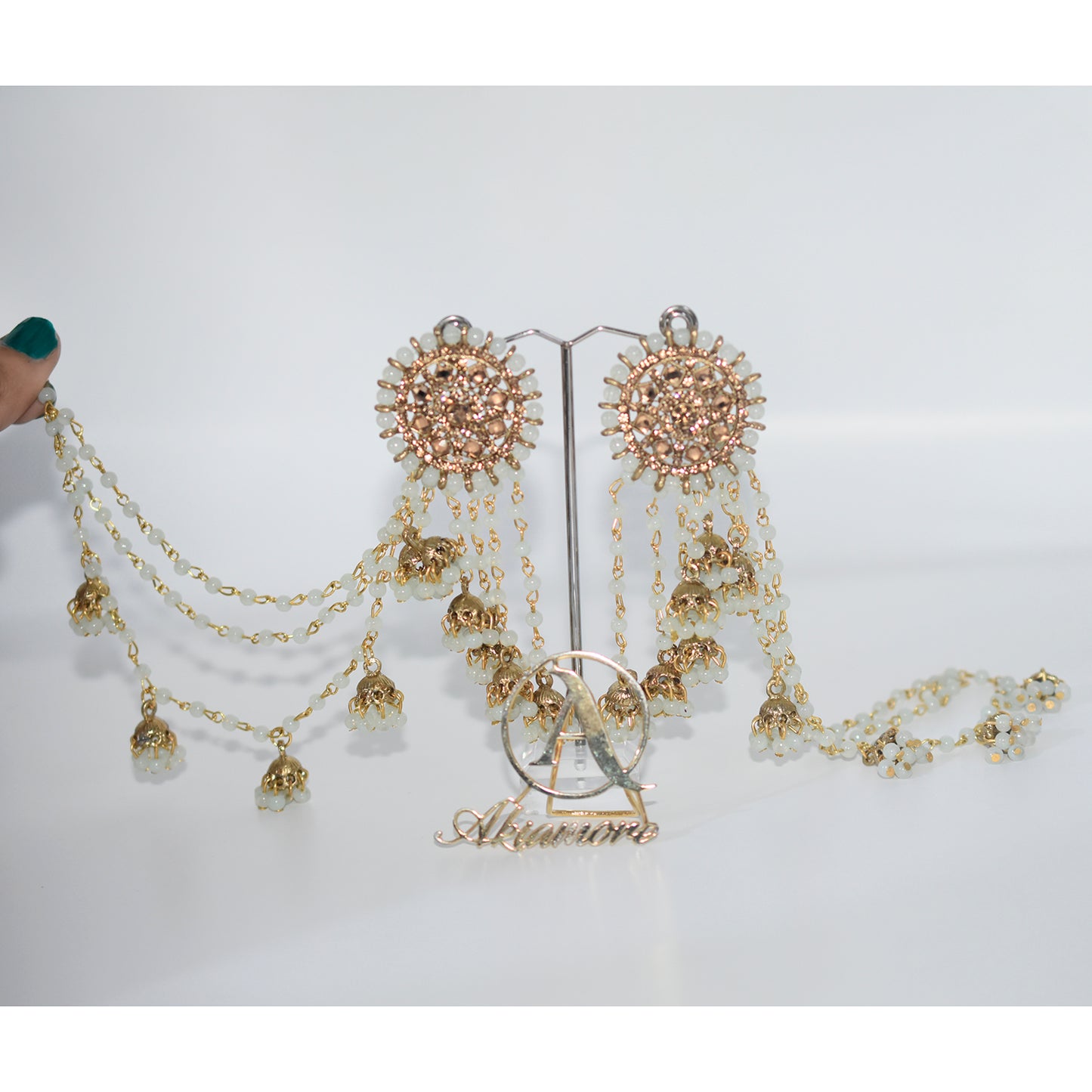 2021 Boho Ethnic Retro Bahubali  Sahara  Indian Jhumka Multi Plated Tassel Dangle Earrings For Women Gypsy Jewelry egfrmib7g-1