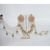 2021 Boho Ethnic Retro Bahubali  Sahara  Indian Jhumka Multi Plated Tassel Dangle Earrings For Women Gypsy Jewelry egfrmib7g-1