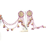 2021 Boho Ethnic Retro Bahubali  Sahara  Indian Jhumka Multi Plated Tassel Dangle Earrings For Women Gypsy Jewelry egfrmib7g-1