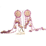 2021 Boho Ethnic Retro Bahubali  Sahara  Indian Jhumka Multi Plated Tassel Dangle Earrings For Women Gypsy Jewelry egfrmib7g-1