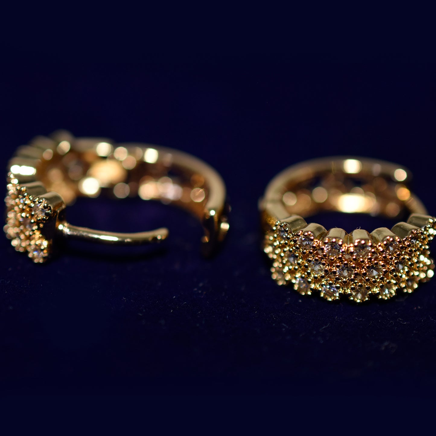 Fashion Gold Color Women Hoop Earrings Luxury Mosaic AAA CZ Circle Earrings Elegant Round Ear Jewelry New egfrgdb7j-1