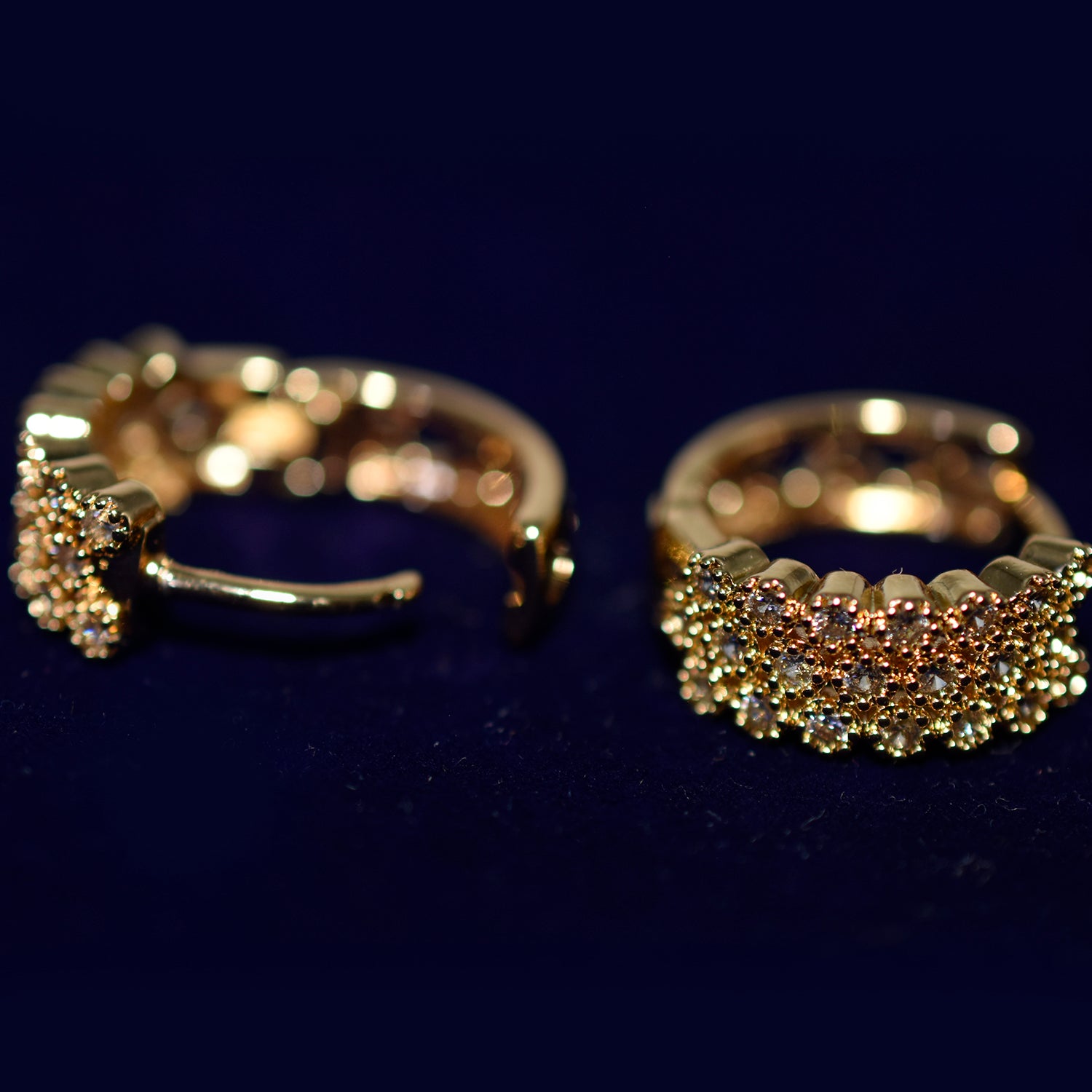 Fashion Gold Color Women Hoop Earrings Luxury Mosaic AAA CZ Circle Earrings Elegant Round Ear Jewelry New egfrgdb7j-1