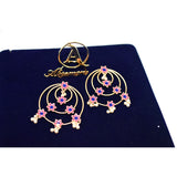 2021 Latest Fashion Jewelry bali Vintage Gold Big Hoop Earrings With Charm Lady's Street Style Statement Earring egfrbdb8a-1