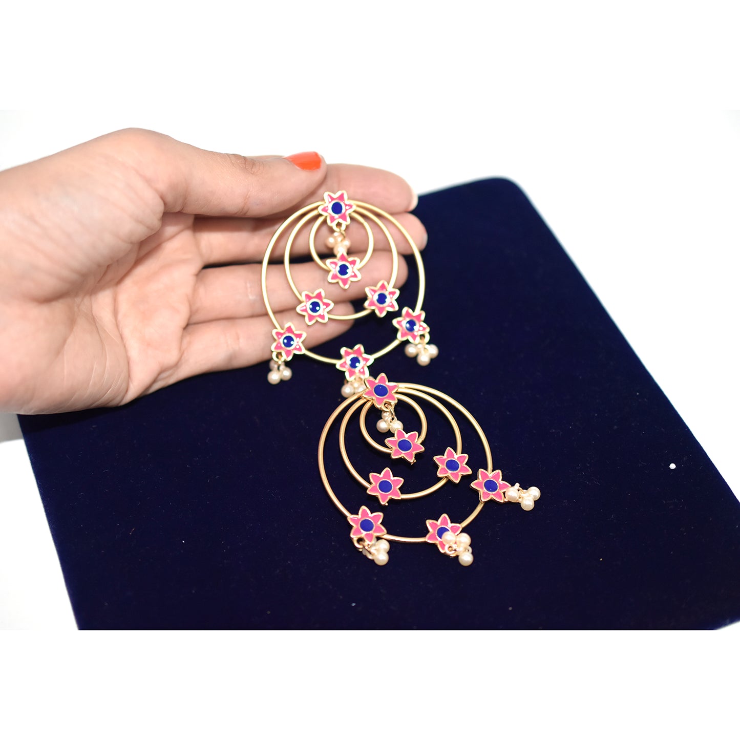 2021 Latest Fashion Jewelry bali Vintage Gold Big Hoop Earrings With Charm Lady's Street Style Statement Earring egfrbdb8a-1