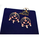 2021 Latest Fashion Jewelry bali Vintage Gold Big Hoop Earrings With Charm Lady's Street Style Statement Earring egfrbdb8a-1