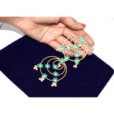 2021 Latest Fashion Jewelry bali Vintage Gold Big Hoop Earrings With Charm Lady's Street Style Statement Earring egfrbdb8a-1