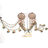 2021 Boho Ethnic Retro Bahubali  Sahara  Indian Jhumka Multi Plated Tassel Dangle Earrings For Women Gypsy Jewelry egfrmib7g-1