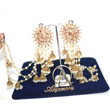 2021 Boho Ethnic Retro Bahubali  Sahara  Indian Jhumka Multi Plated Tassel Dangle Earrings For Women Gypsy Jewelry egfrmib7g-1