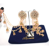2021 Boho Ethnic Retro Bahubali  Sahara  Indian Jhumka Multi Plated Tassel Dangle Earrings For Women Gypsy Jewelry egfrmib7g-1