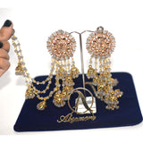 2021 Boho Ethnic Retro Bahubali  Sahara  Indian Jhumka Multi Plated Tassel Dangle Earrings For Women Gypsy Jewelry egfrmib7g-1