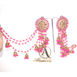 2021 Boho Ethnic Retro Bahubali  Sahara  Indian Jhumka Multi Plated Tassel Dangle Earrings For Women Gypsy Jewelry egfrmib7g-1
