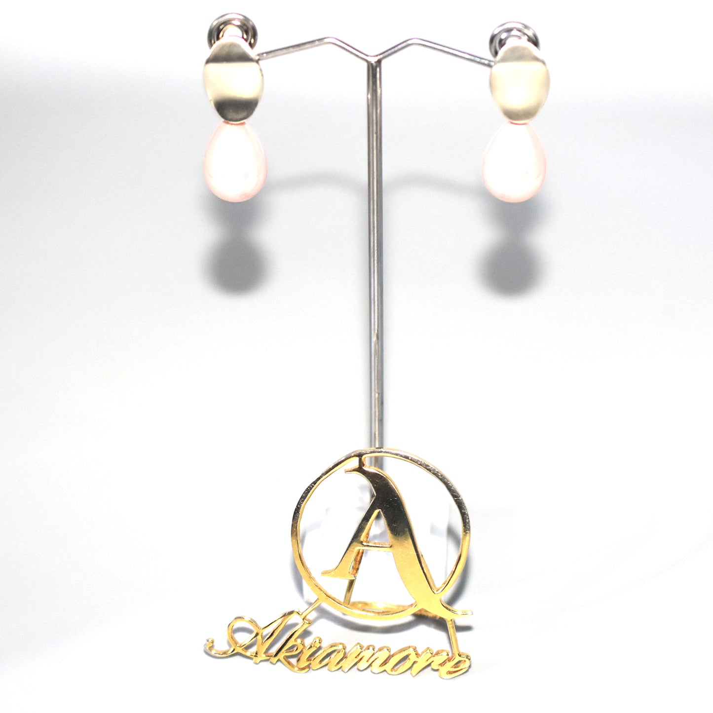 2020 Korean New Temperament Metal Champagne Pearl Earrings Fashion Simple Versatile Earrings Female Jewelry egfrrdb8f-1