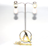 2020 Korean New Temperament Metal Champagne Pearl Earrings Fashion Simple Versatile Earrings Female Jewelry egfrrdb8f-1