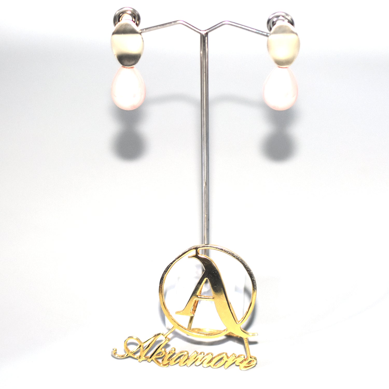 2020 Korean New Temperament Metal Champagne Pearl Earrings Fashion Simple Versatile Earrings Female Jewelry egfrrdb8f-1