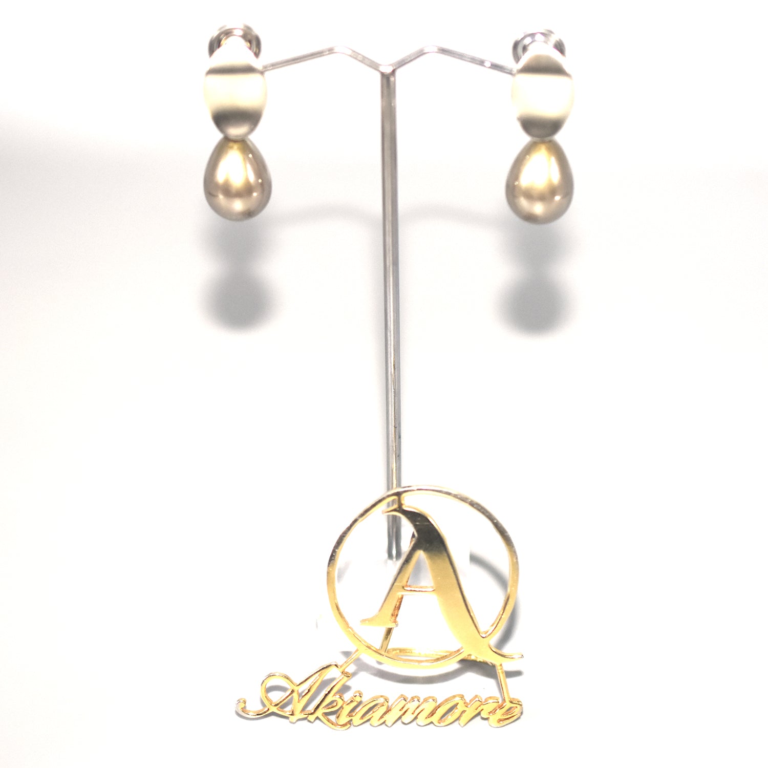 2020 Korean New Temperament Metal Champagne Pearl Earrings Fashion Simple Versatile Earrings Female Jewelry egfrrdb8f-1