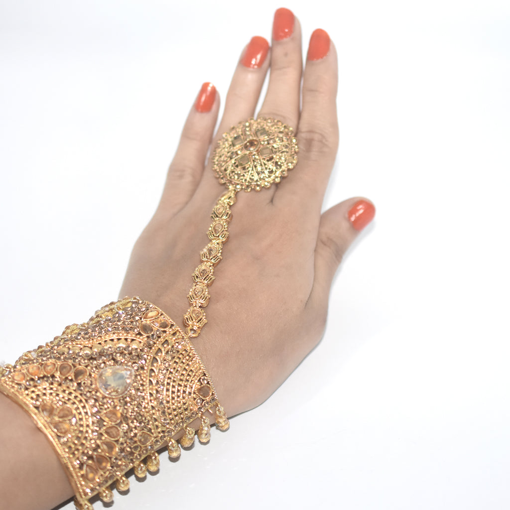 Yaoping 1PCS Women Girl Belly Dance Finger Indian Thai Finger Hand Nails Gold  Bracelet Jewelry - Walmart.com