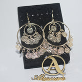 2021 Fashion Circular Metal Long Tassel Earrings For Women Indian Jewelry Chain Dangle Earrings Gold Color Ball Pendientes egfrgdb6a-1