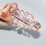 Fashion Girl Rhinestone Hair Claw Tree Leaf Geometric Imitation Barrettes Hairpin Retro Crystal Hair Clips Wome Hair Accessories hpfrrgc6a-1