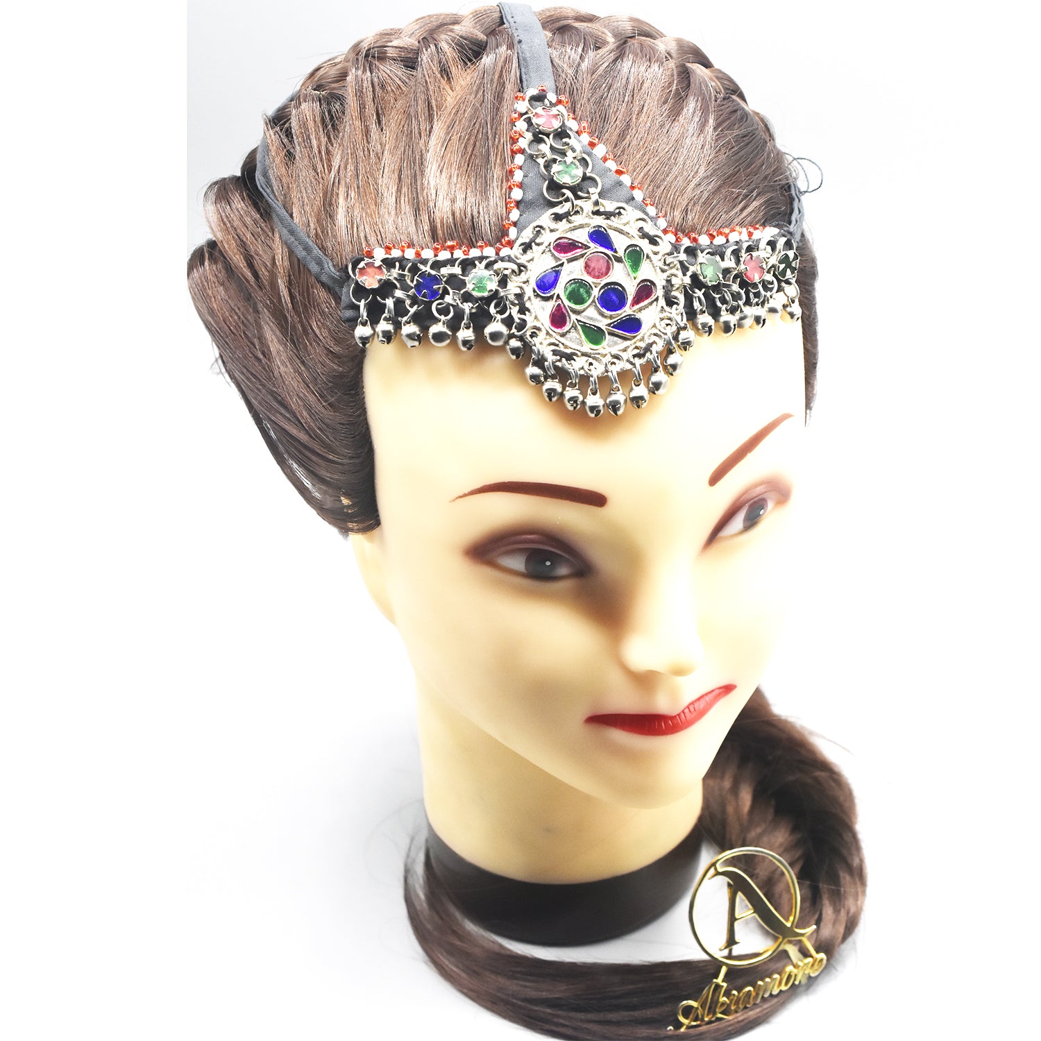 Afghan Kuchi Headpiece matha patti Tribal Head Piece Ethnic Dance Headdress mpsmmia5a-1