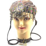 Afghan Kuchi Headpiece matha patti Tribal Head Piece Ethnic Dance Headdress mpsmmia5a-1