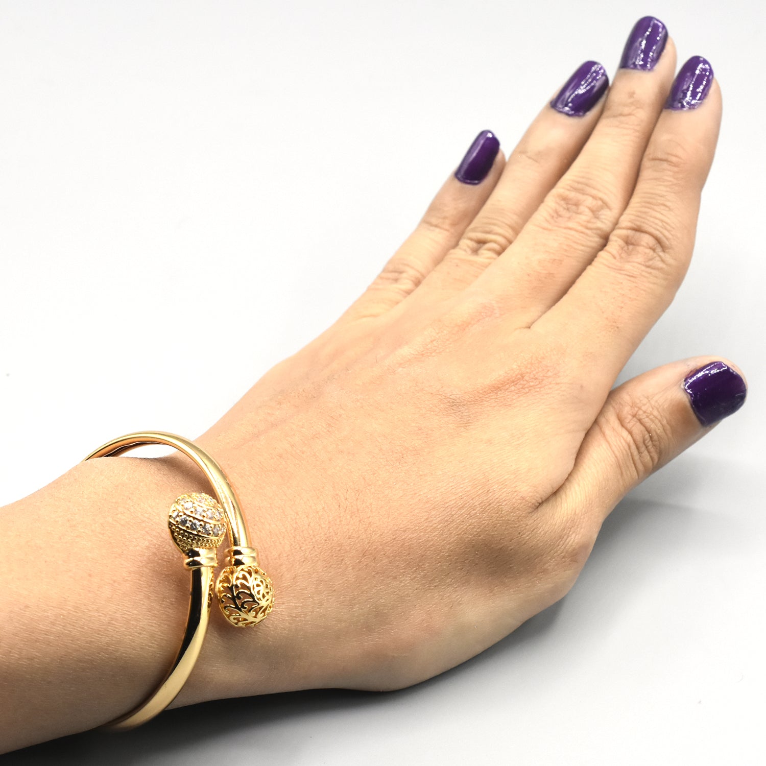 Jewelry Adjustable Golden Stones Bracelet For Girls & Women btfrgda6d-1