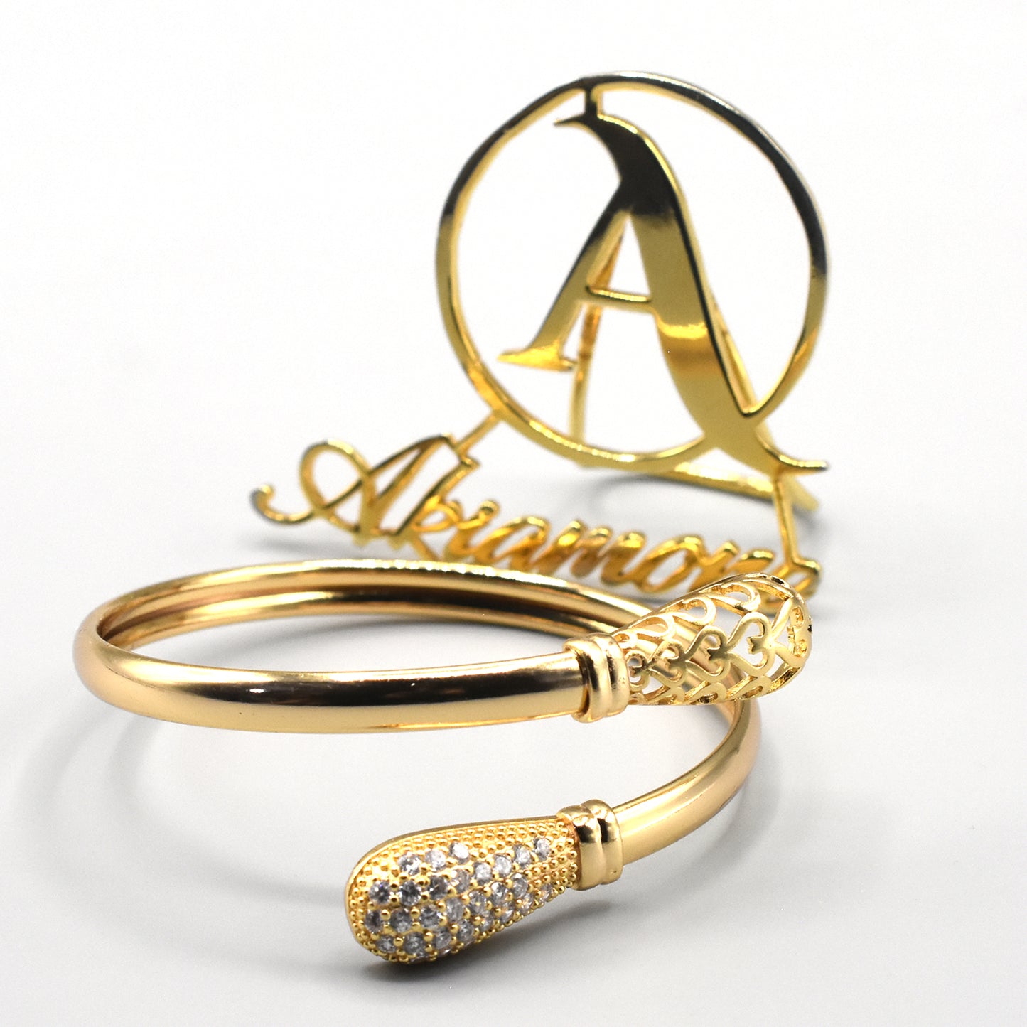 Jewelry Adjustable Golden Stones Bracelet For Girls & Women btfrgda6d-1