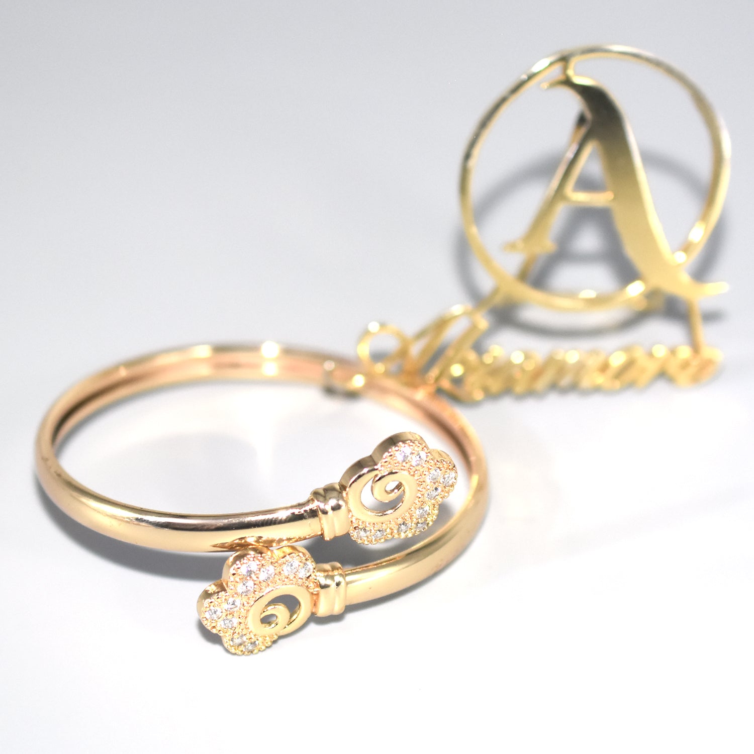 Jewelry Adjustable Golden Stones Bracelet For Girls & Women btfrgda6d-1
