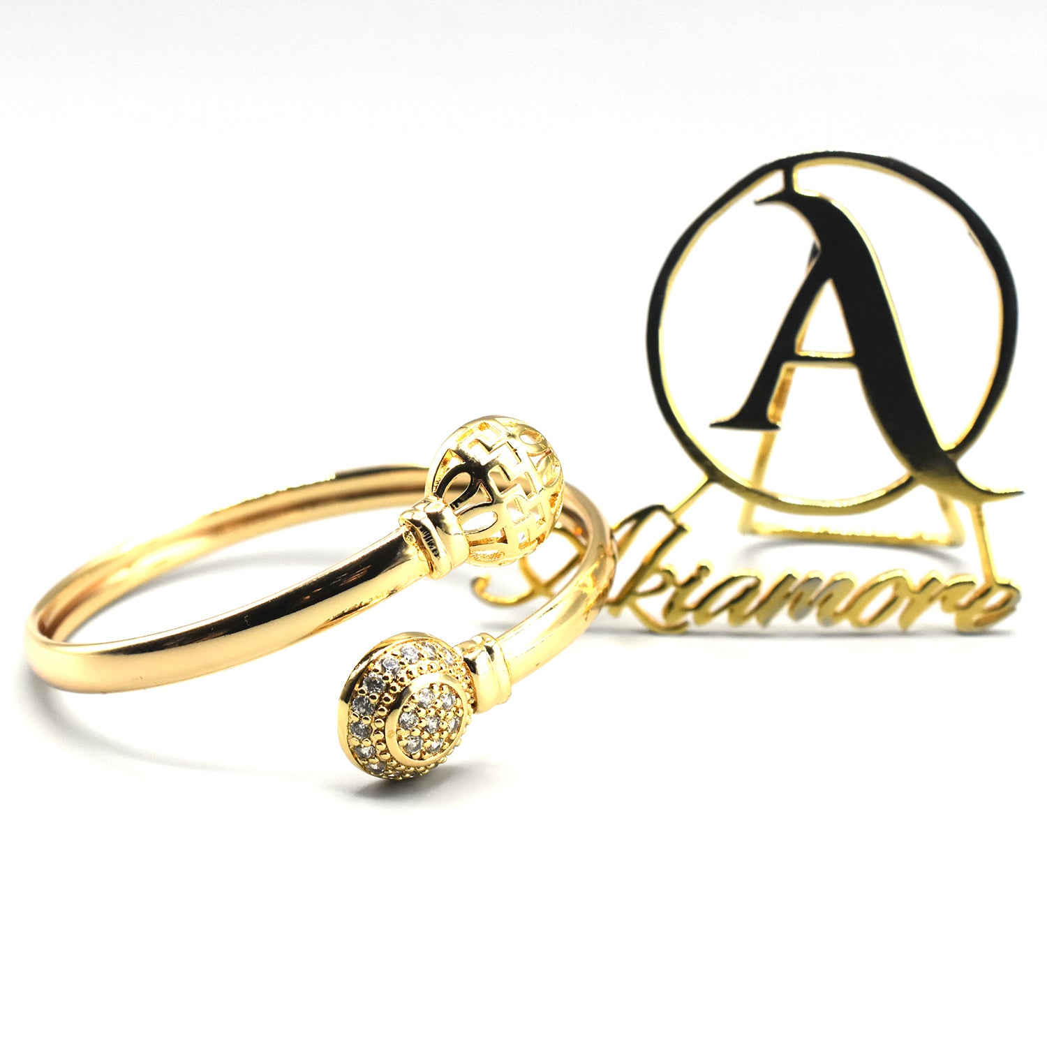 Jewelry Adjustable Golden Stones Bracelet For Girls & Women btfrgda6d-1