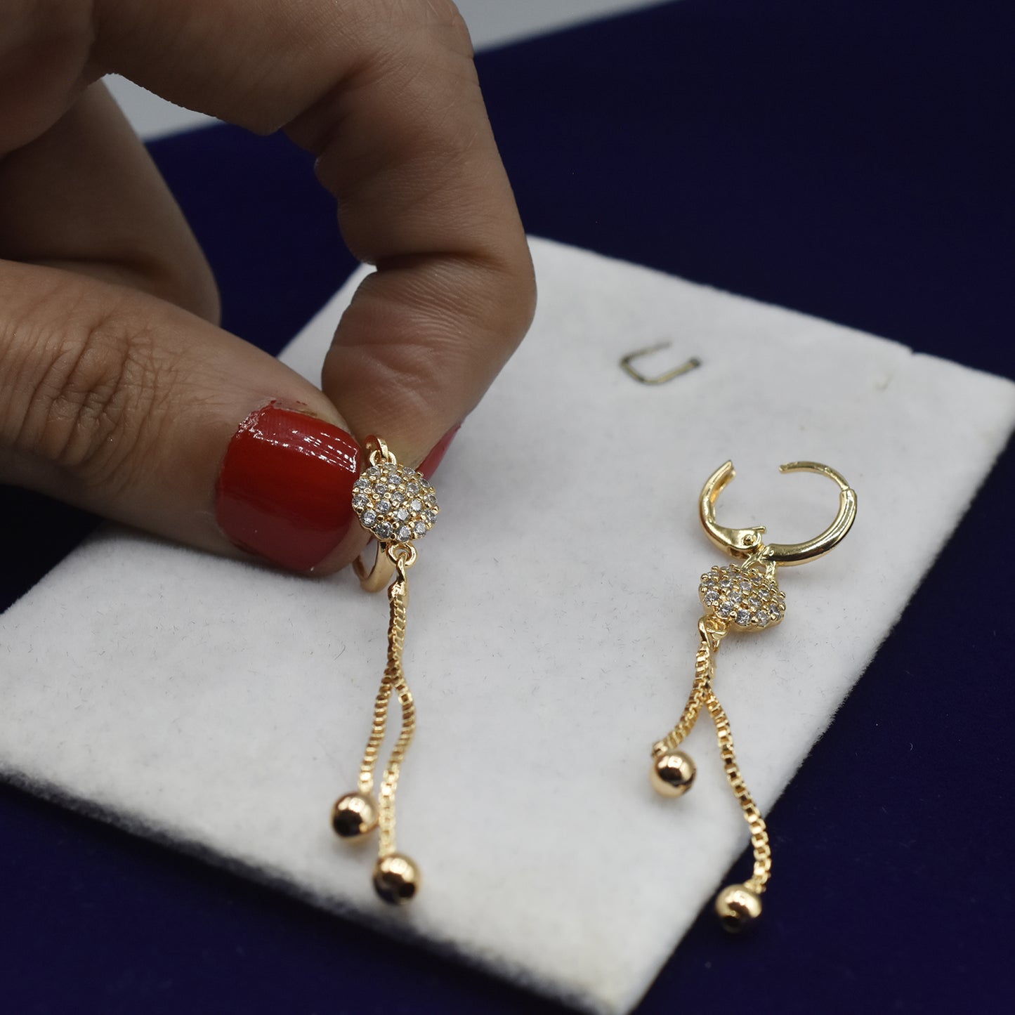 Fashion Gold Long Fringe Pendant Hoop Earrings For Women Wedding Jewelry egfrgdb7j-2