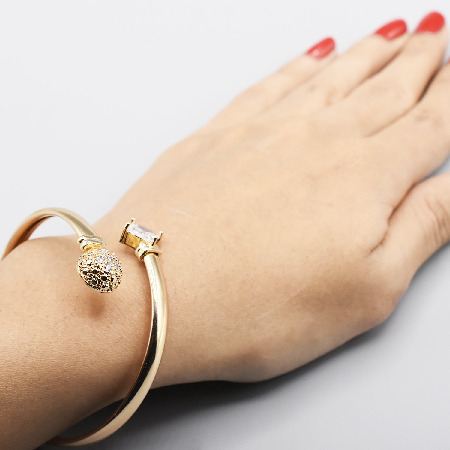 GOLD PLATED ZIRCON BRACELET btfrgda6e-1