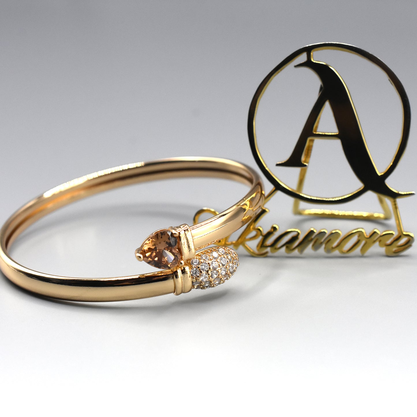 GOLD PLATED ZIRCON BRACELET btfrgda6e-1
