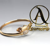 GOLD PLATED ZIRCON BRACELET btfrgda6e-1