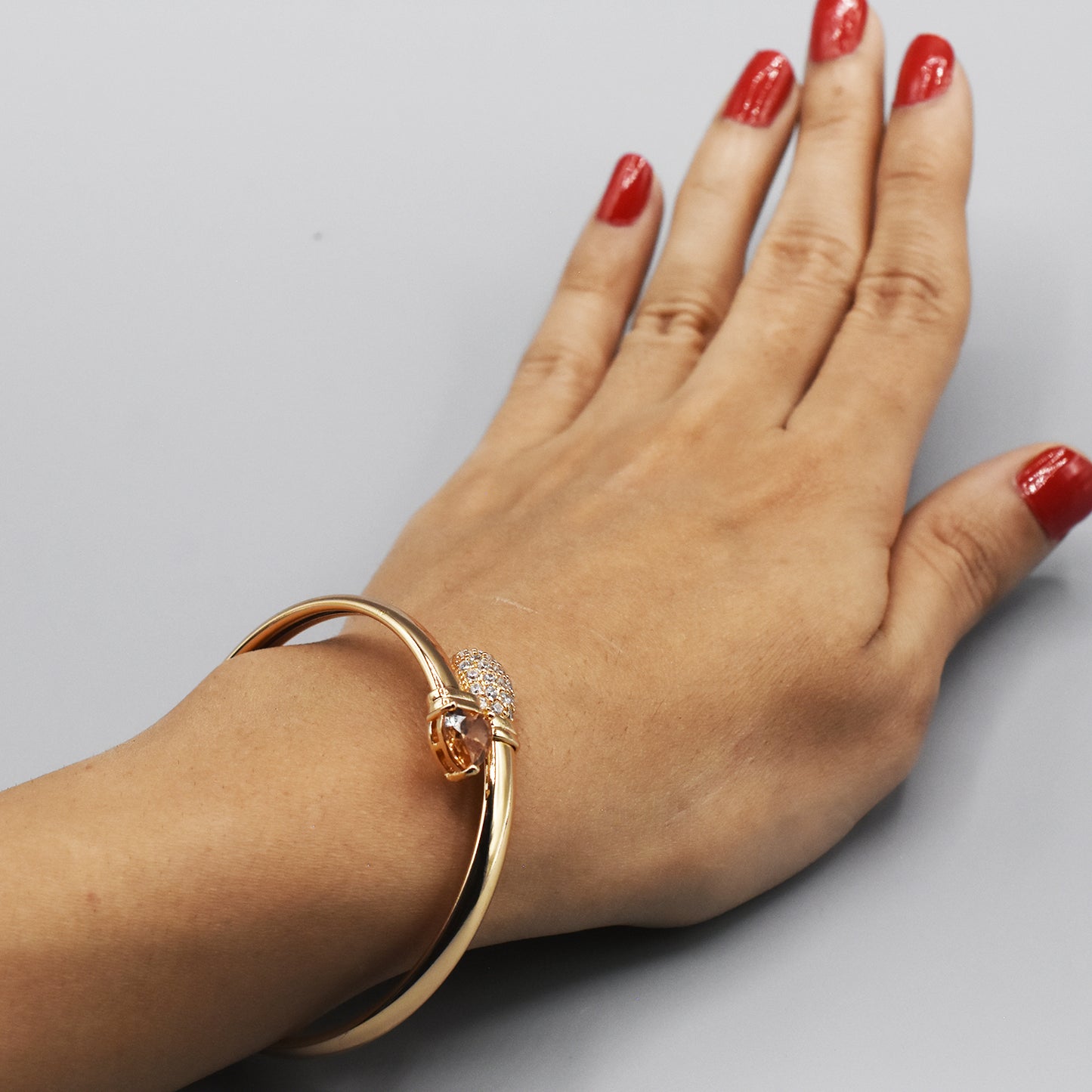 GOLD PLATED ZIRCON BRACELET btfrgda6e-1