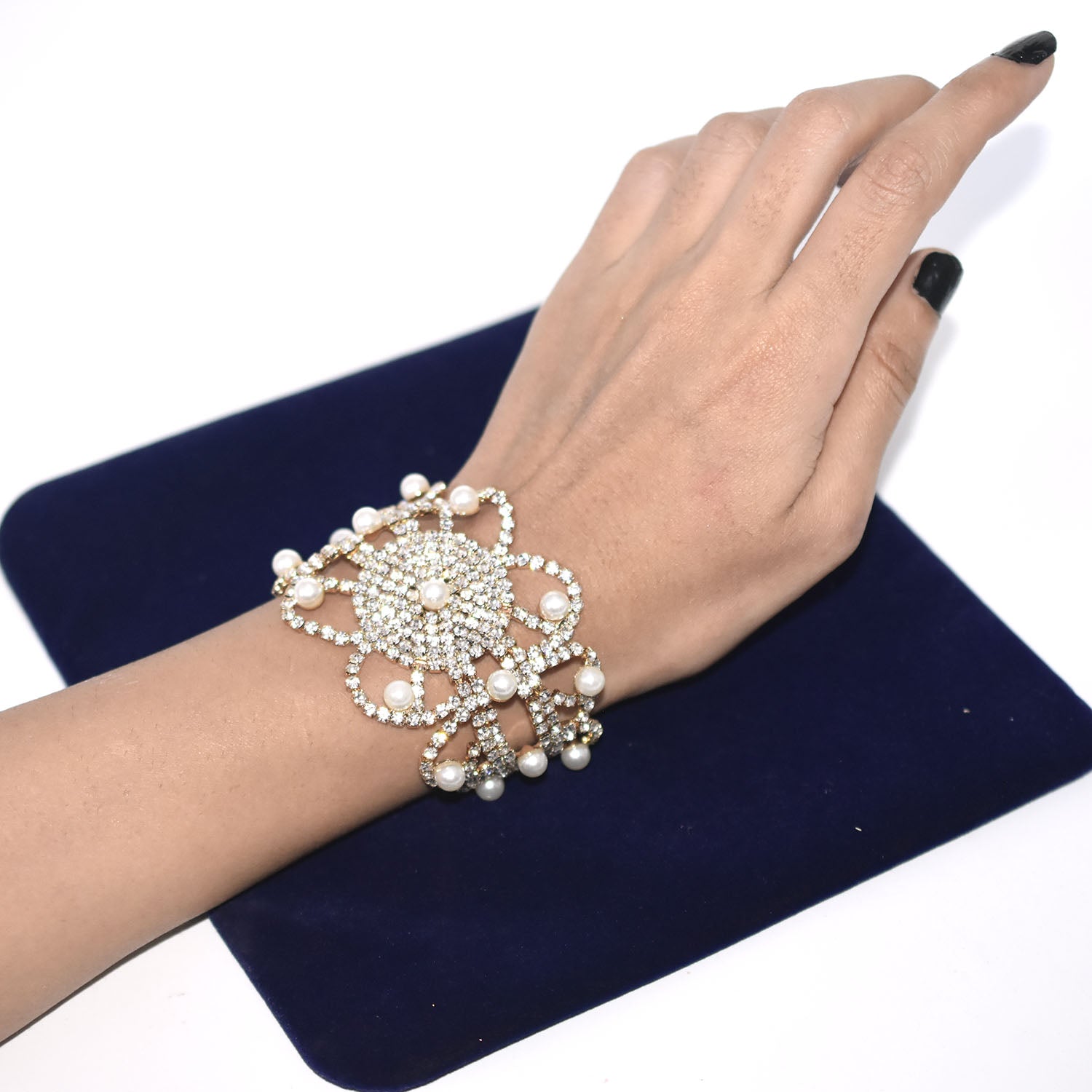 Golden pearl Bracelet btfrgda6i-3