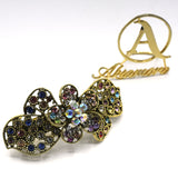 Multi Hair Barrettes for Women Elegant Hair Clips Vintage Crystal Stone Hairpins Flower Hairgrips Party Wedding Headwear hpfraec6b-1