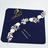 Brand Elegant Wedding Hair Jewelry Accessories for Women Charm Crystal Flower Bridal Hair Comb Head Pieces Hair Pins hpfrgrd5t-1
