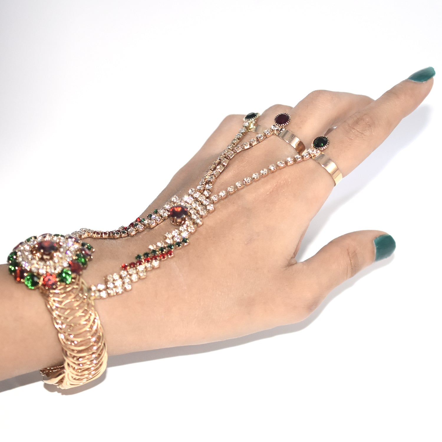 golden Indian Kara bracelet btfrmga6i-6