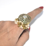 New Fine Wedding Ring Classic Engagement Jewelry Cubic Zirconia Stone and pearl Women Fashion jewellery fgfrakf3o-1