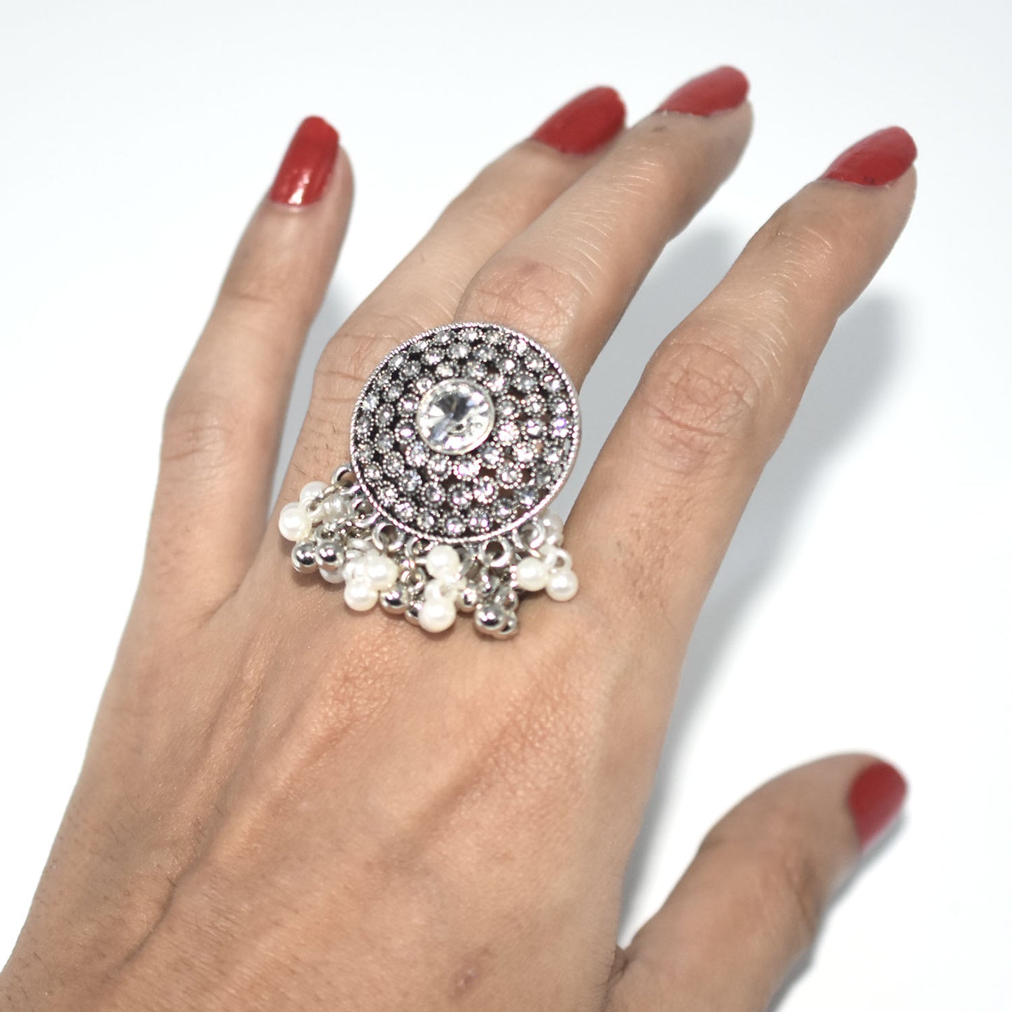 New Fine Wedding Ring Classic Engagement Jewelry Cubic Zirconia Stone and pearl Women Fashion jewellery fgfrakf3o-1